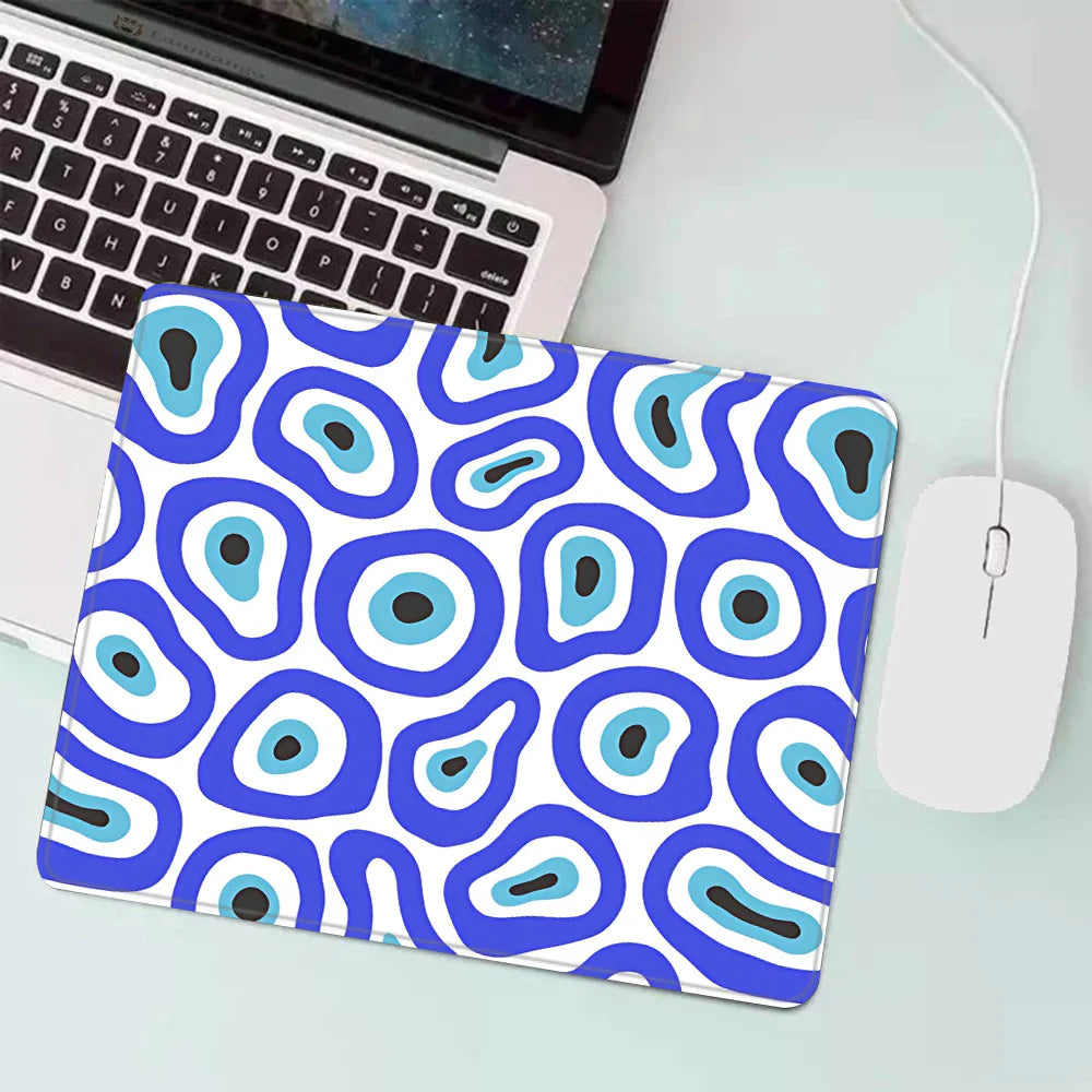 Blue Evil Eye Gaming Mouse Pad - XS Small Mousepad