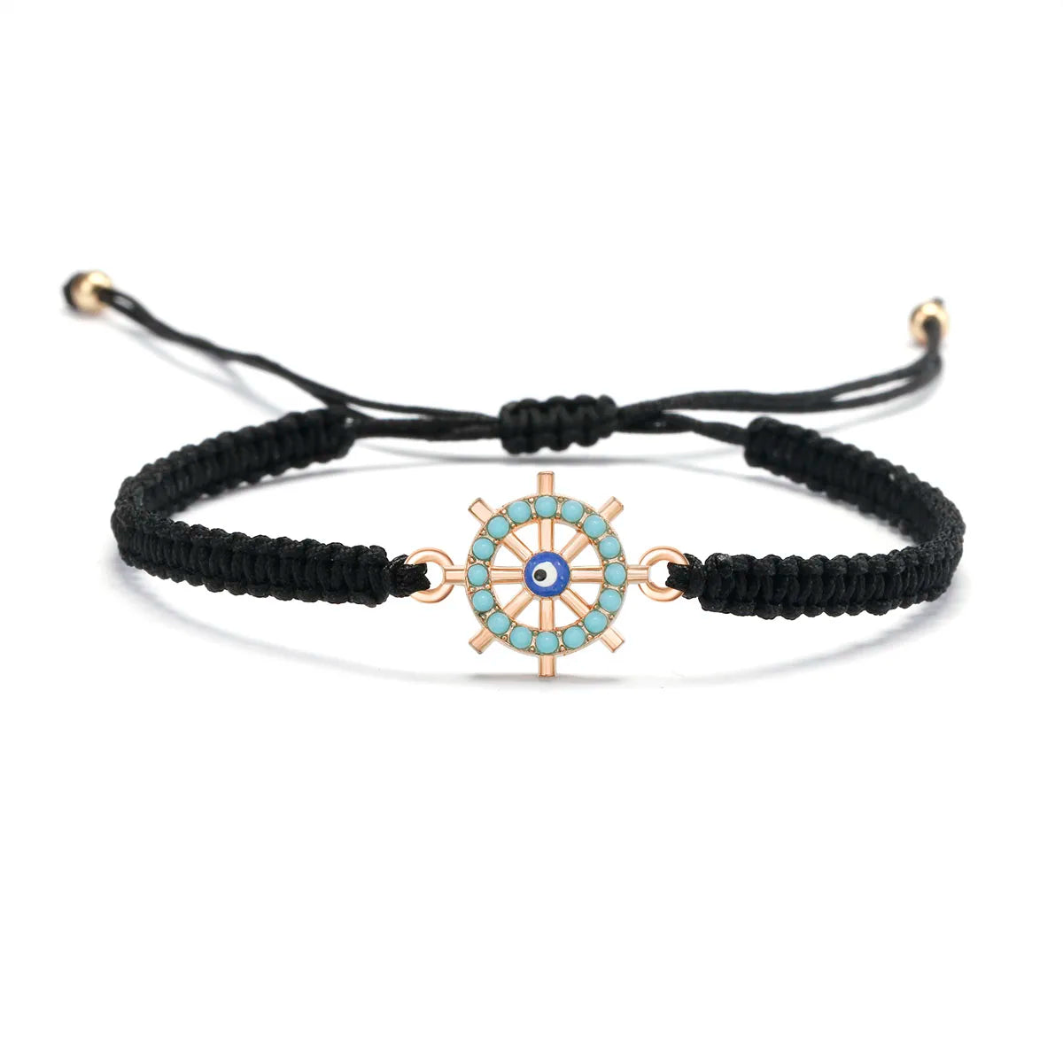 Kabbalah Hamsa Hand & Evil Eye Beaded Bracelet