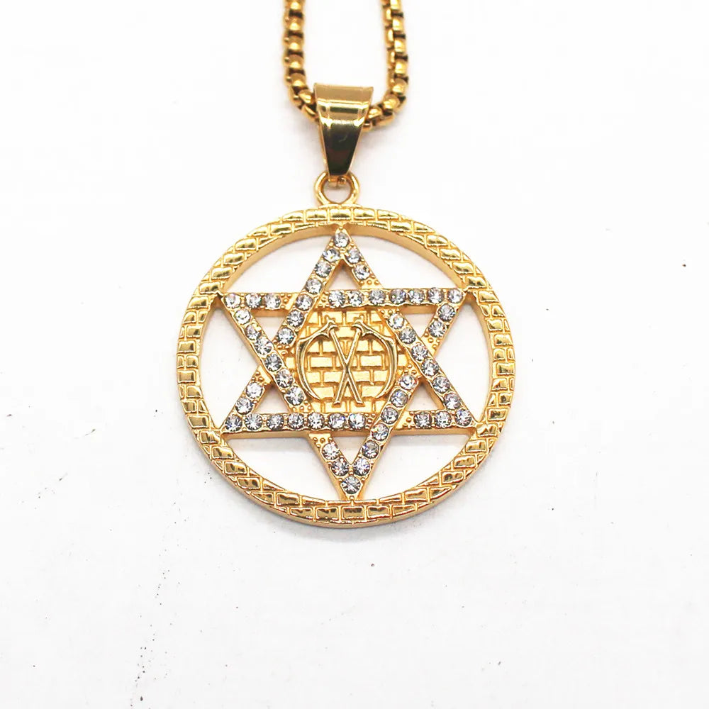 Kabbalah Jewish Pendant Necklace