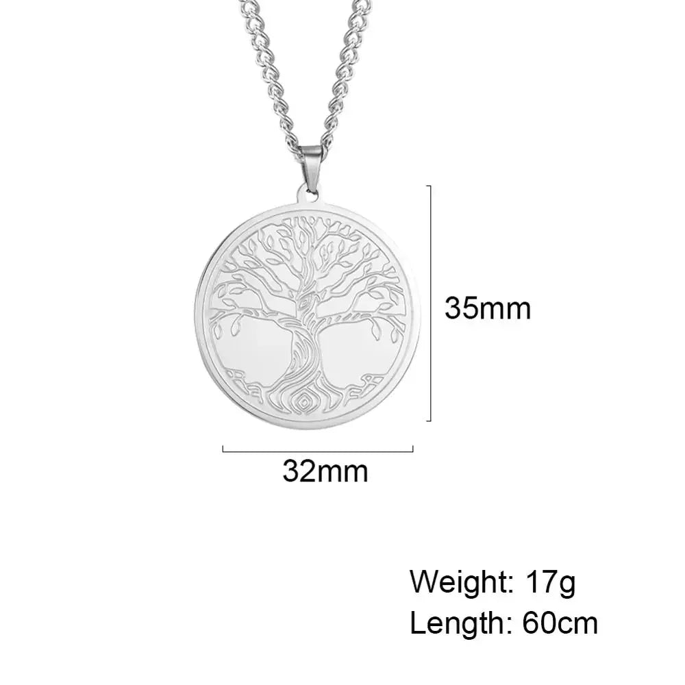 Silver Tree of Life Necklace