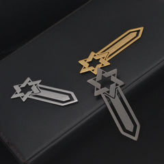 Wholesale Stainless Steel Star of David Bookmarks