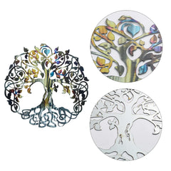 30cm Metal Kabbalah Tree of Life Wall Hanging