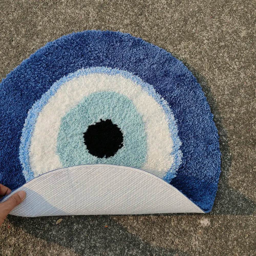 Evil Eye Circle Rug