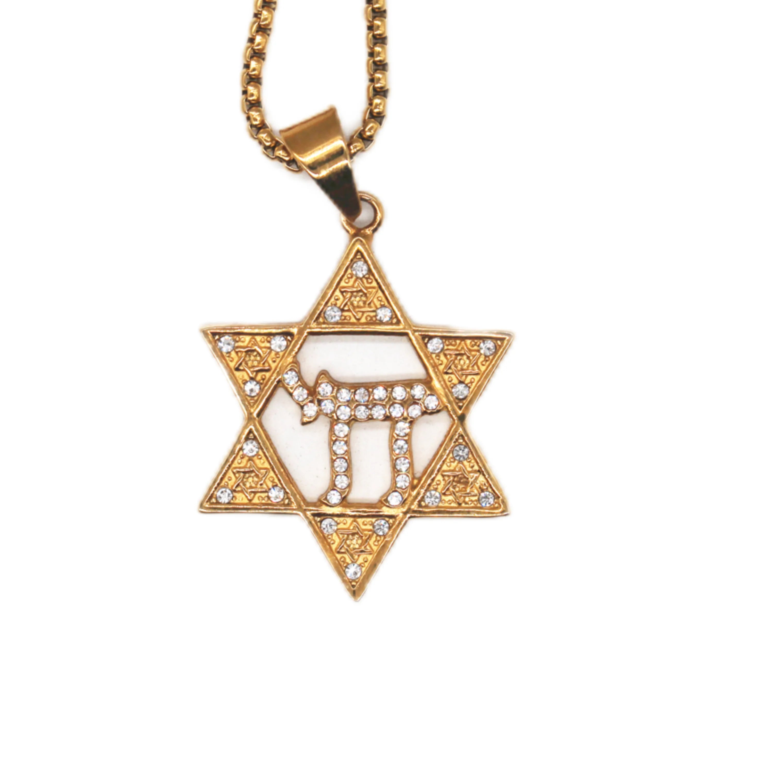 Kabbalah Jewish Pendant Necklace