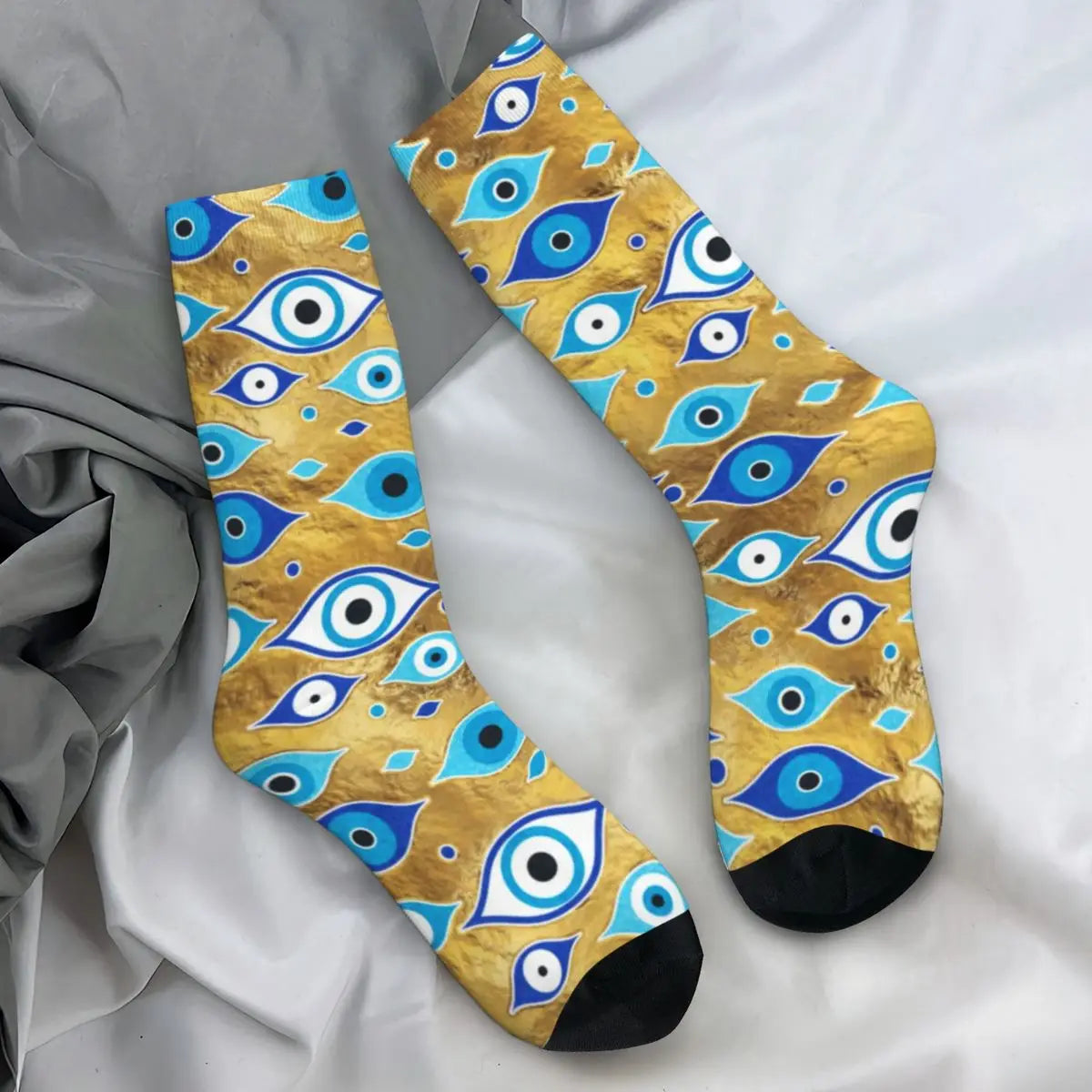 Evil Eye Pattern Socks