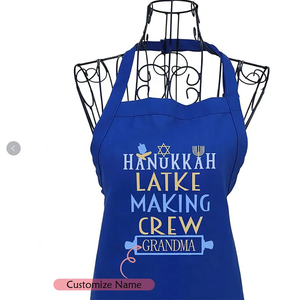 Personalized Custom Hanukkah Latke Making Crew Blue Apron