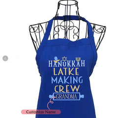 Personalized Custom Hanukkah Latke Making Crew Blue Apron