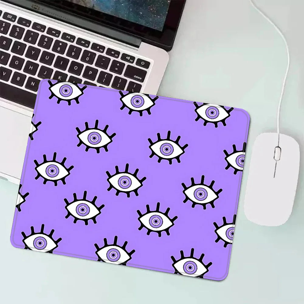 Blue Evil Eye Gaming Mouse Pad - XS Small Mousepad