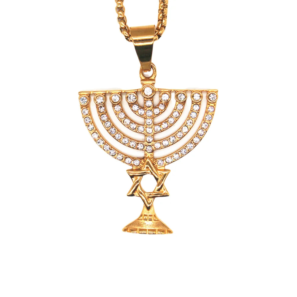 Kabbalah Jewish Pendant Necklace