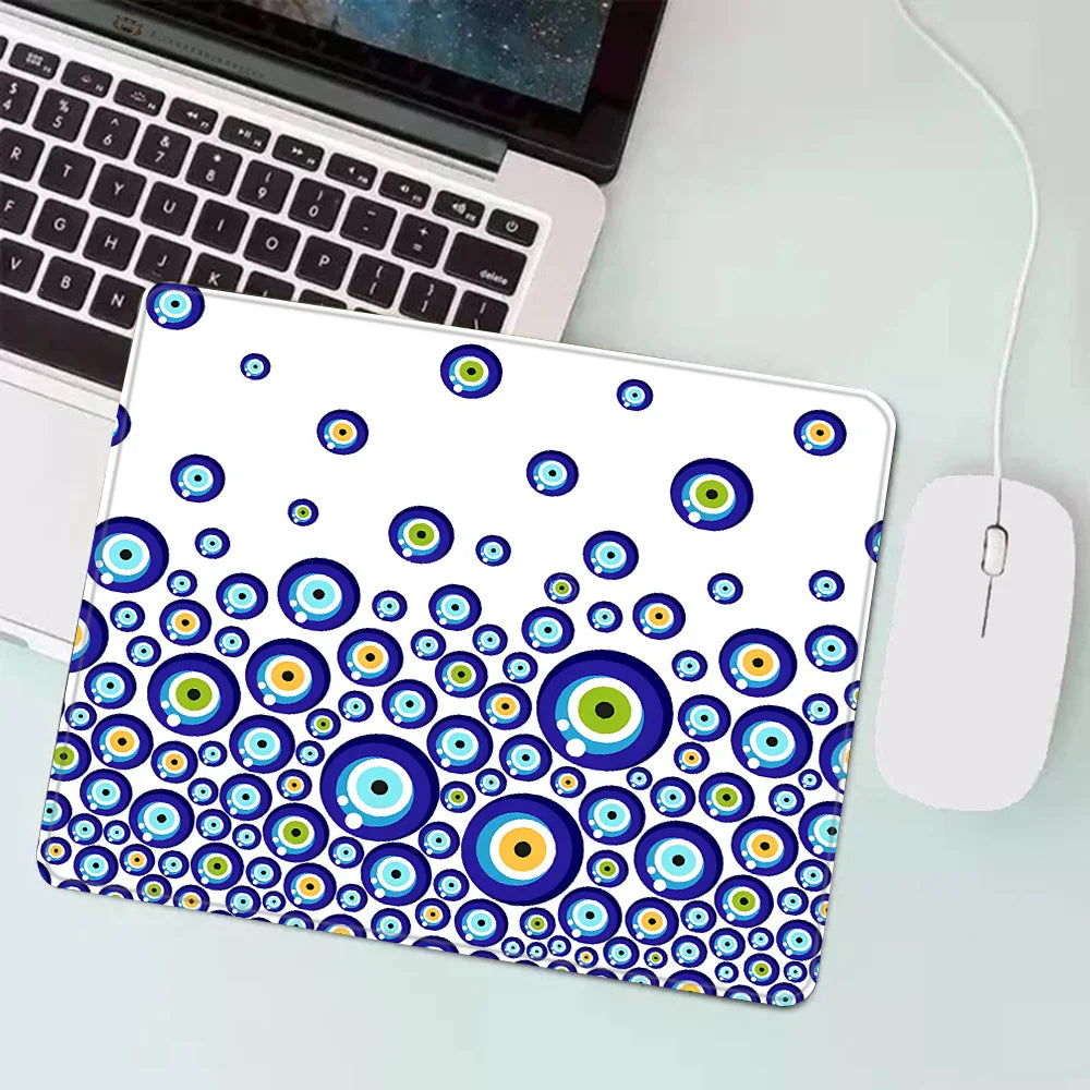 Blue Evil Eye Gaming Mouse Pad - XS Small Mousepad