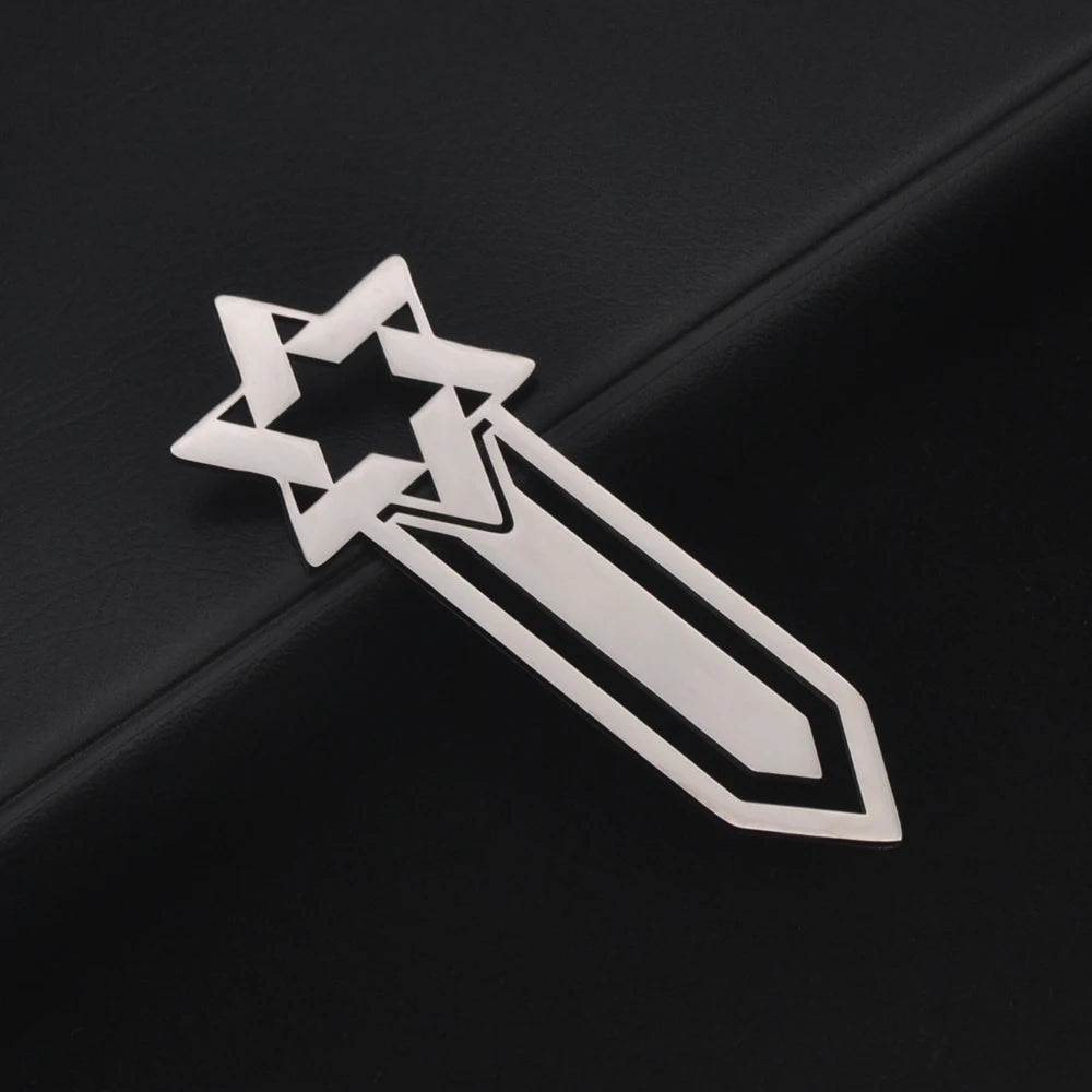 Wholesale Stainless Steel Star of David Bookmarks