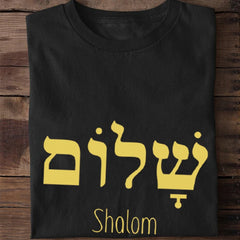 Shalom Hebrew Greek Language Peace T-Shirt