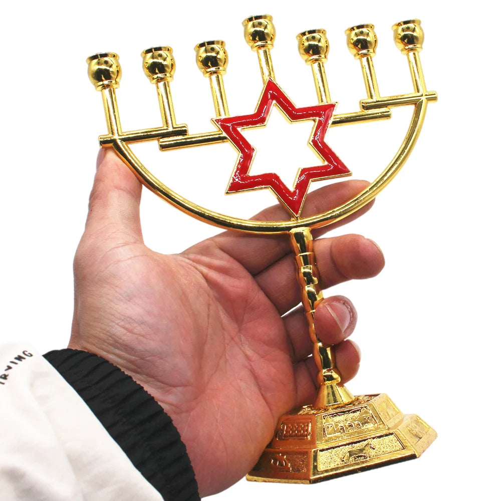 David Star 7 Branch Menorah