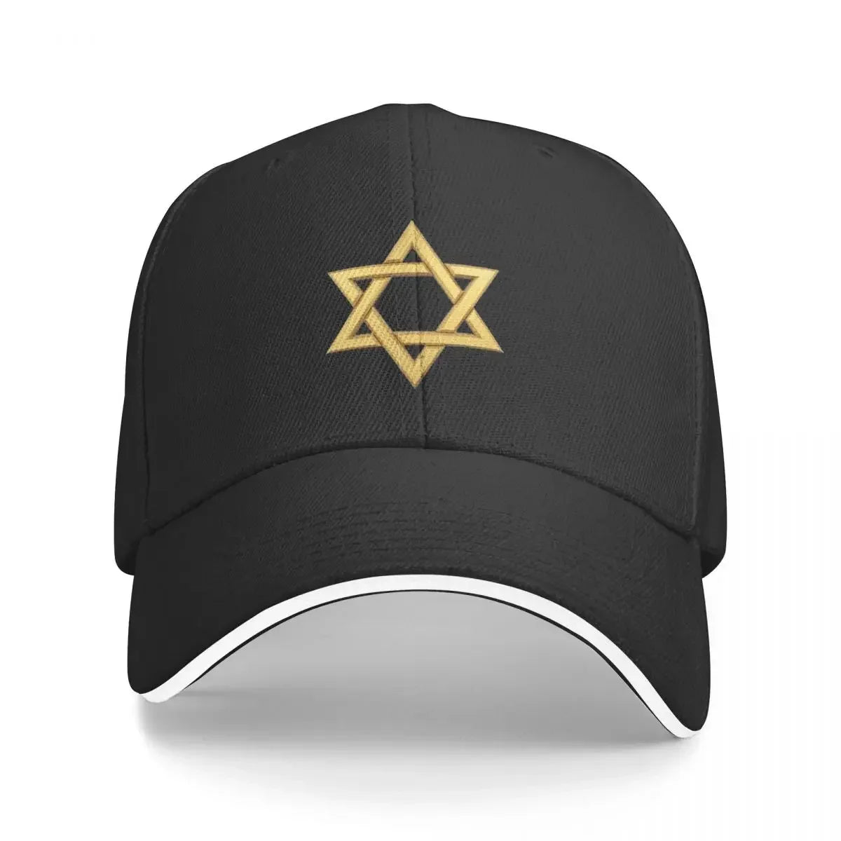 Star of David Baseball Cap - Luxury Brand Adjustable Travel Hat