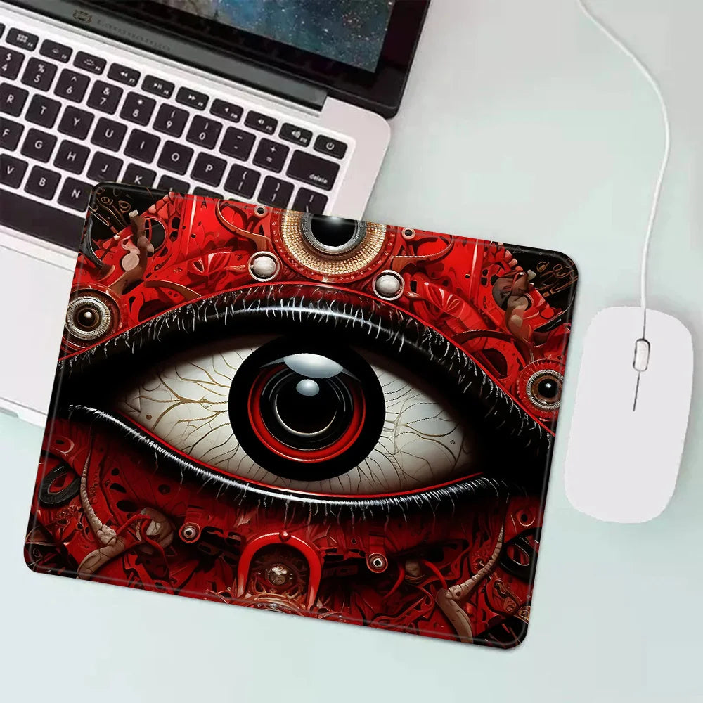 Blue Evil Eye Gaming Mouse Pad - XS Small Mousepad