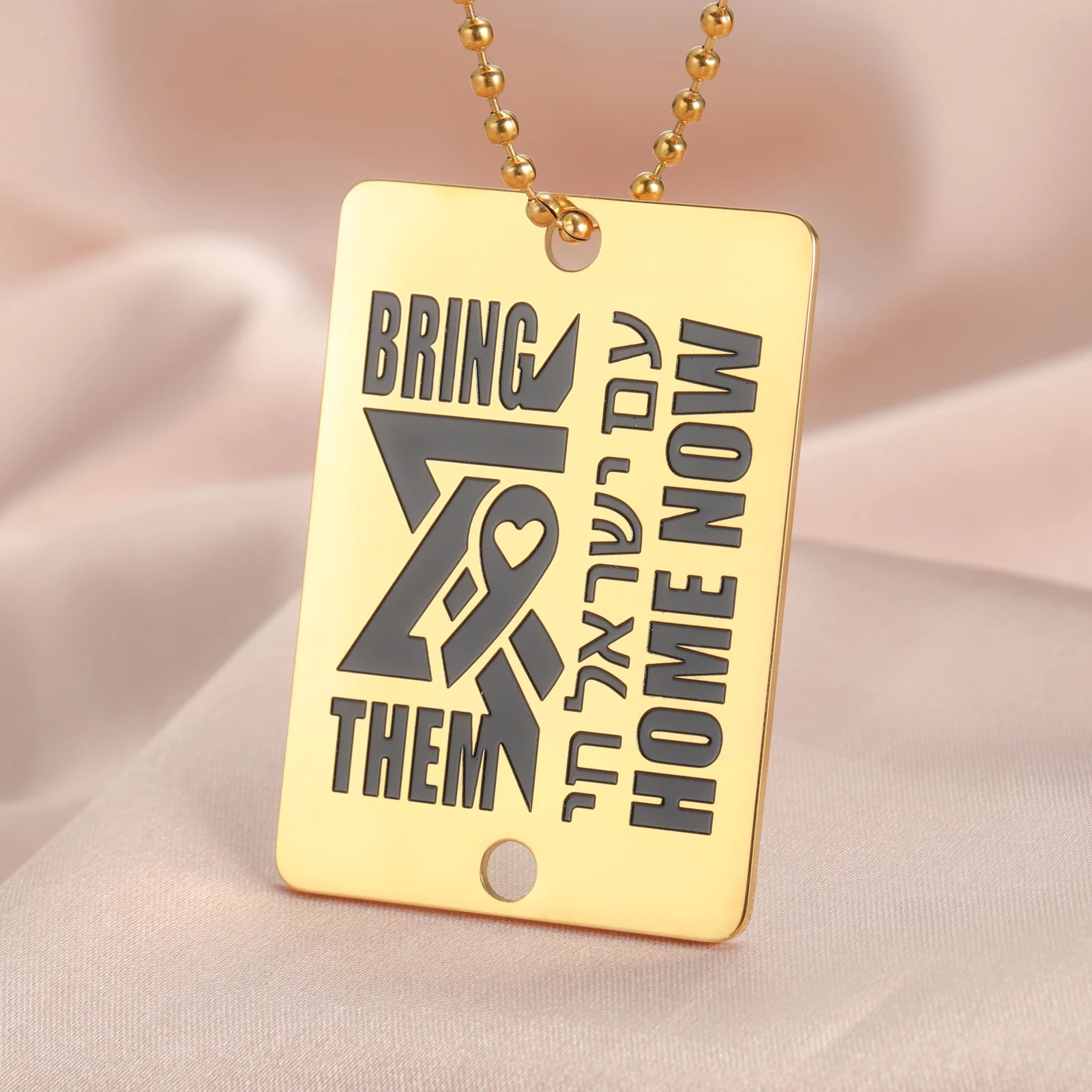 Bring Them Home Now: Let My People Go Necklace